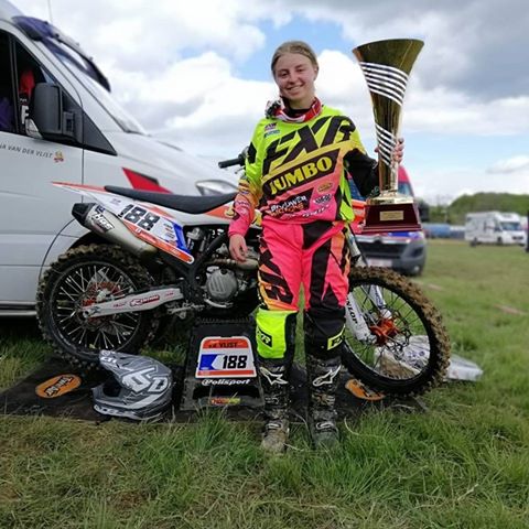 Shana van der Vlist 1-1 for EMX Women Round 2 | MX Link