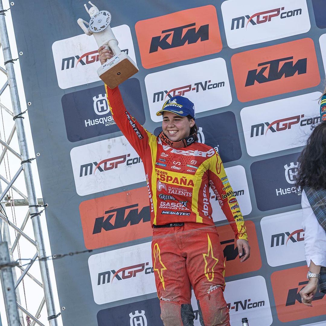 Daniela Guillén Makes History as First Spanish Woman to Win Women's Motocross World Championship Daniela Guillén Makes History as First Spanish Woman to Win Women's Motocross World Championship