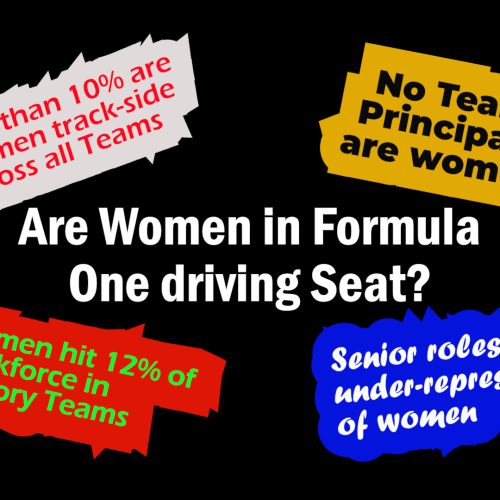 Are Women in Formula One driving seat black video