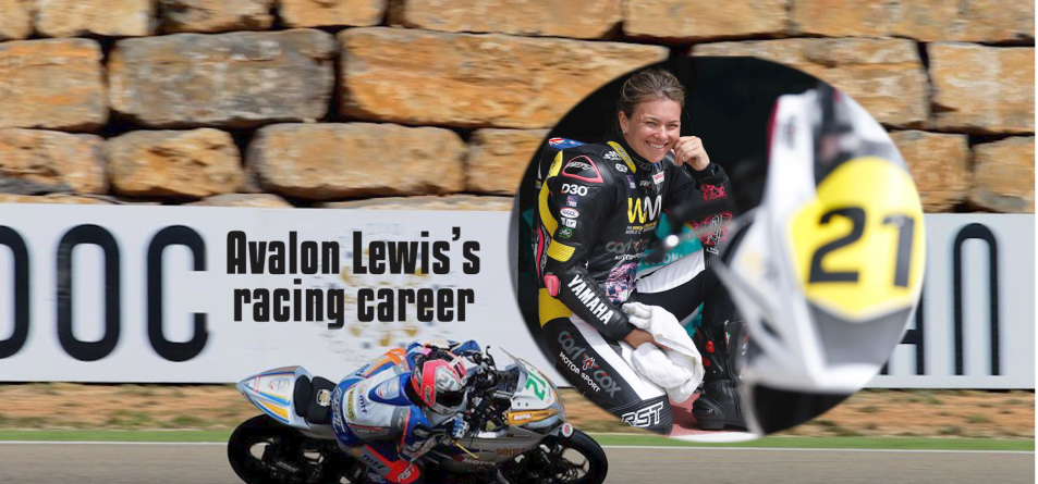 Avalon Lewis 's racing career to the present day