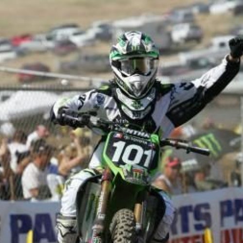 Ben Townley winning 2007 MX Lites at Hangtown