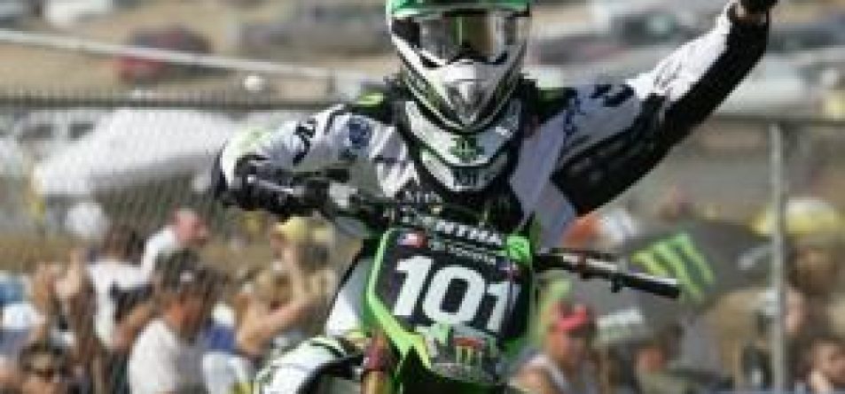 Ben Townley winning 2007 MX Lites at Hangtown