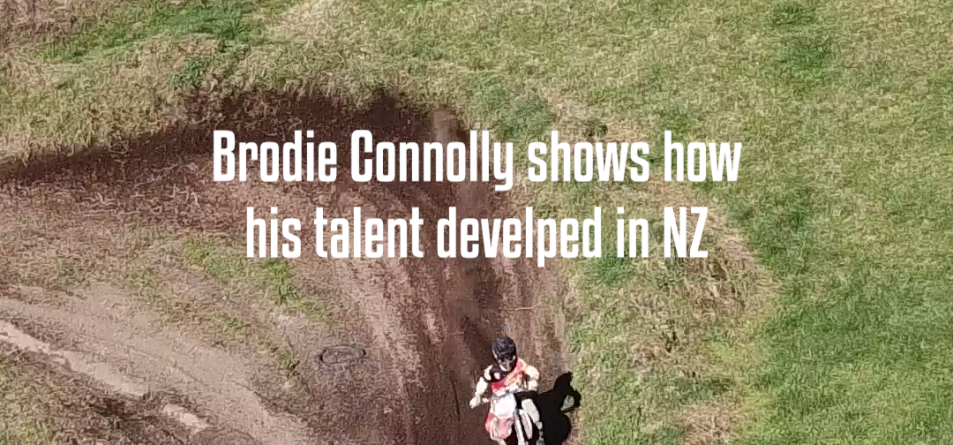 Brodie Connolly shows how his talent developed in NZ