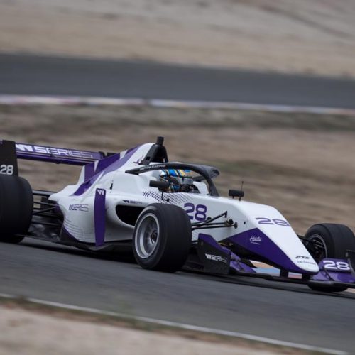 Chelsea Herbert Racing testing for selection for WSeries 2020