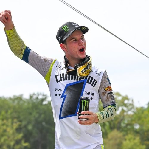 Cole Davies winning Pro 250MX Championship