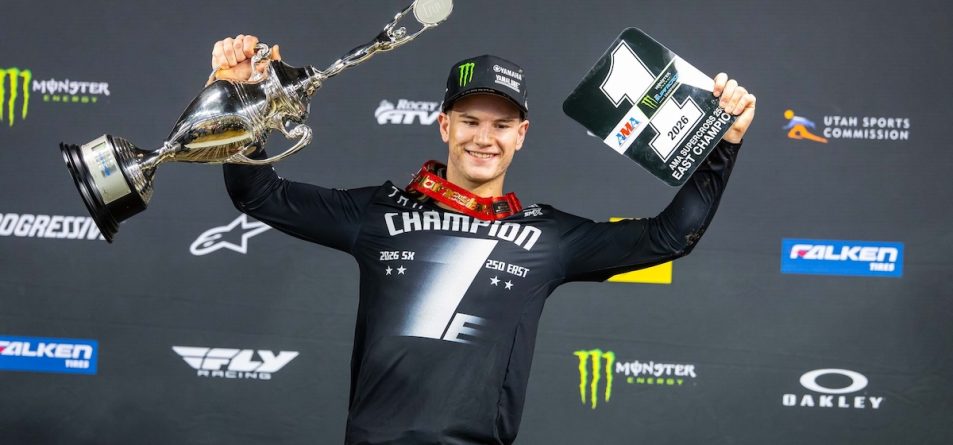 Cole Davies finish podium