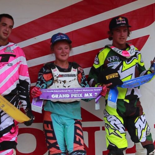 Courtney Duncan podium Woodville GP 2016