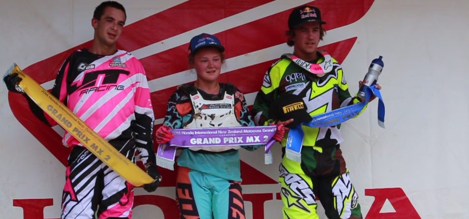 Courtney Duncan podium Woodville GP 2016