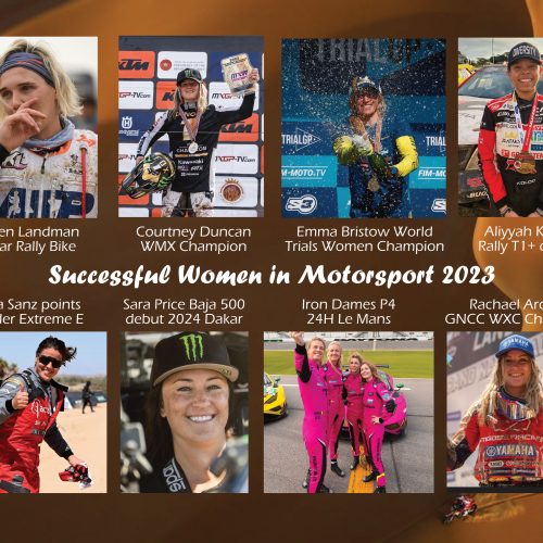 Successful Women in Motorsport 2023 Image: MXLink