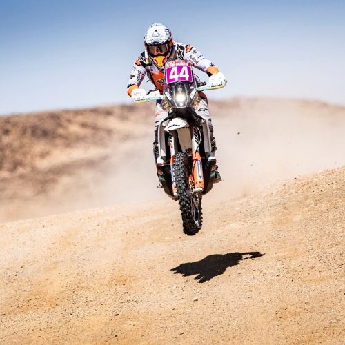 Laia Sanz Silk Way Rally Stage 6 Overall standings 7th