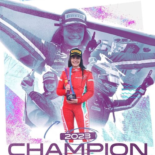 Marta Garcia 2023 F1 Academy Champion