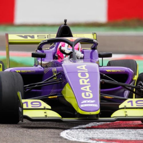 Marta Garcia WSeries currently 3rd Overall