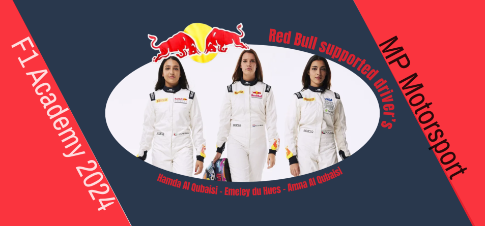 Red Bull driver Academy for MP Motorsport in F1 Academy 2024 Image: Red Bull Graphics MXLink