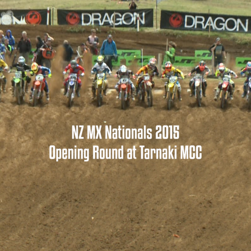 NZ MX Nationals 2015 Opening Round at Taranaki MCC