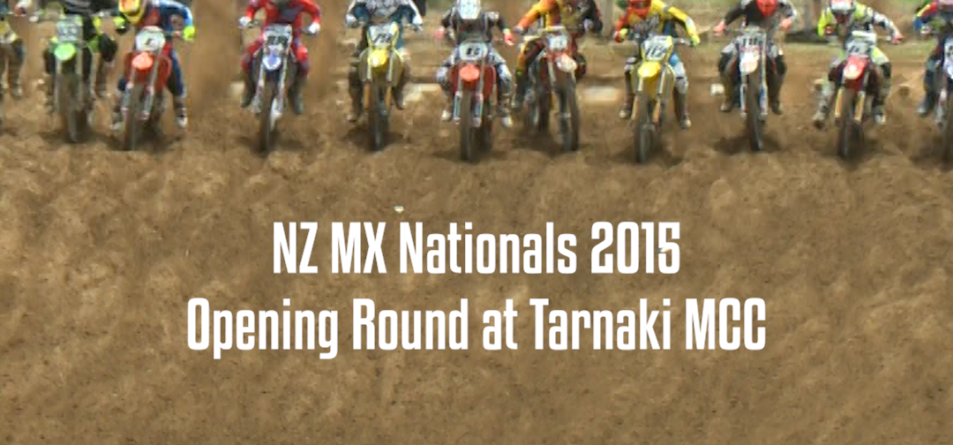 NZ MX Nationals 2015 Opening Round at Taranaki MCC