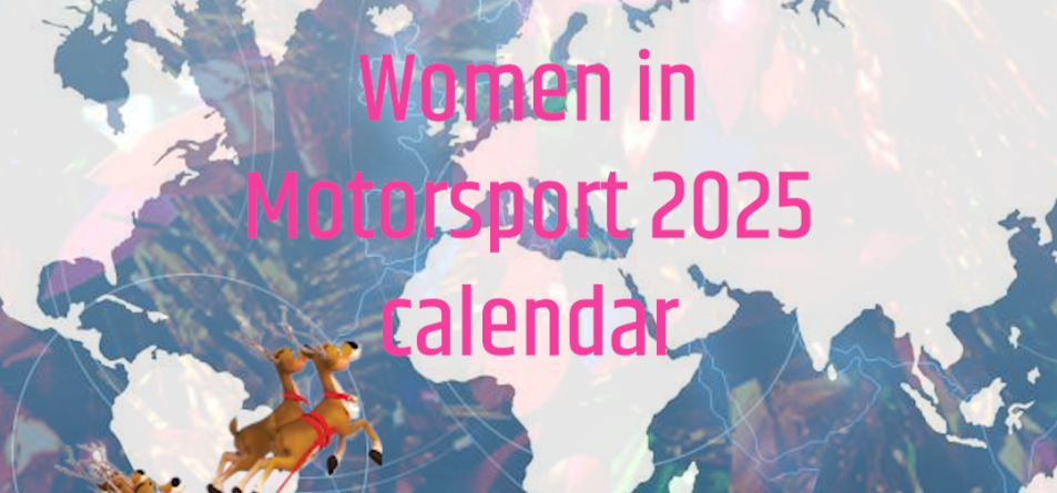 Women in Motorsport 2025 calendar