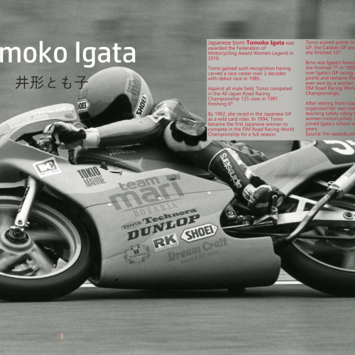 Women in Motorsport Magazine page content including Japan's women-28