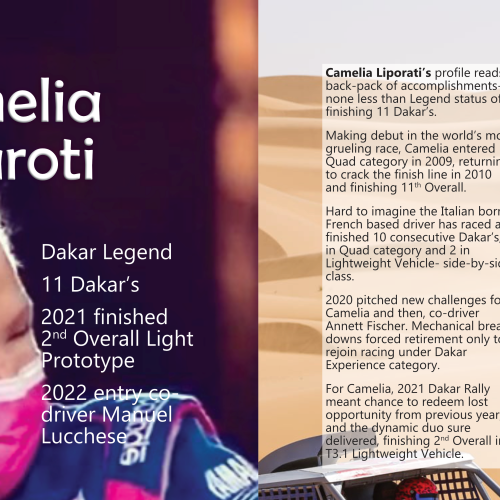 Women racing 2022 Dakar Rally Camelia Liporati All Spreads 30, 31_1 (2)