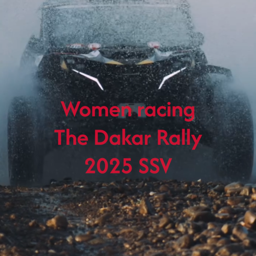 Women racing The Dakar Rally 2025 SSV