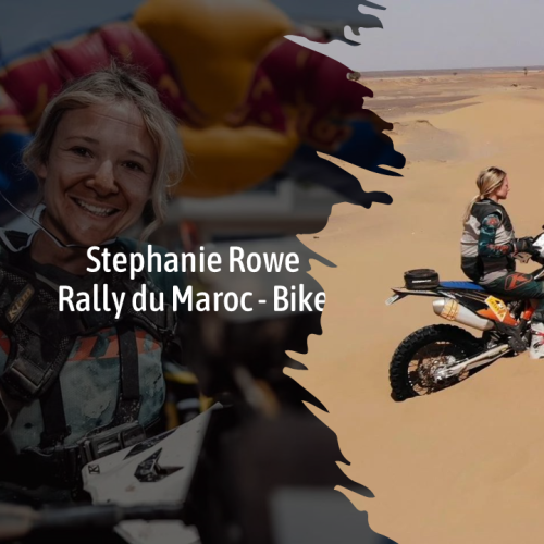 Women’s Enduro GP Stephanie Rowe Rally du Maroc Bike