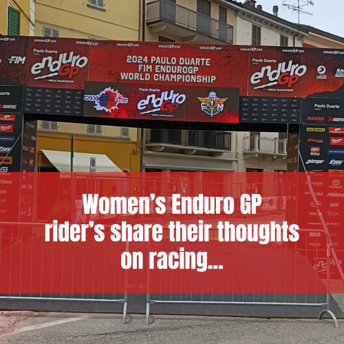 Women's Enduro rider's share their thoughts